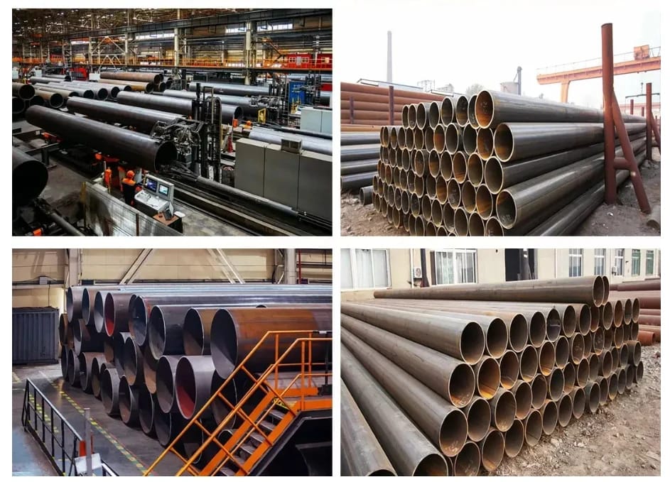Welded carbon steel pipes